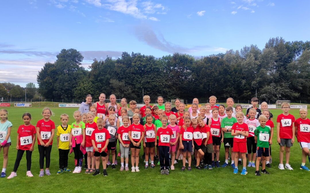 Kinder-und Jugendsportfest Alpen, 8. September 2024